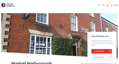 Desktop Screenshot of marketharborough.fishergerman.co.uk