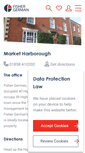 Mobile Screenshot of marketharborough.fishergerman.co.uk